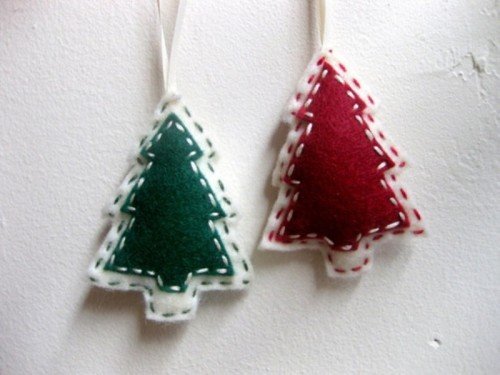 25 adorable felt original ornaments for your christmas tree 25 adorable felt original ornaments for your christmas tree