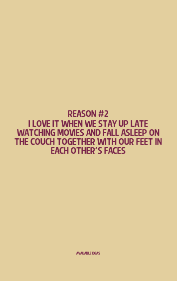 52 Reasons Why I Love You Love Quotes