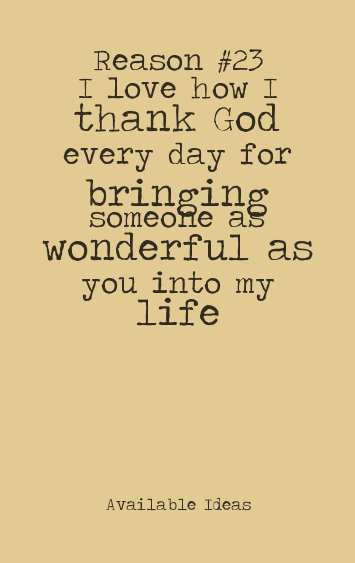 52 Reasons Why I Love You Love Quotes