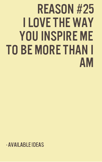 52 Reasons Why I Love You Love Quotes
