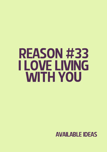 52 Reasons Why I Love You Love Quotes