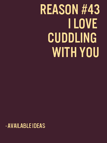 52 Reasons Why I Love You Love Quotes