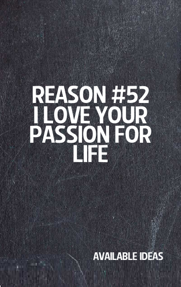 52 Reasons Why I Love You Love Quotes