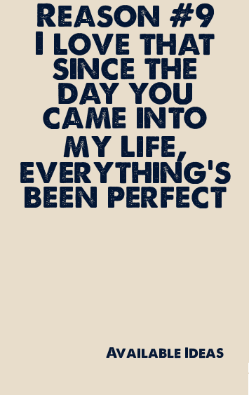 52 Reasons Why I Love You Love Quotes
