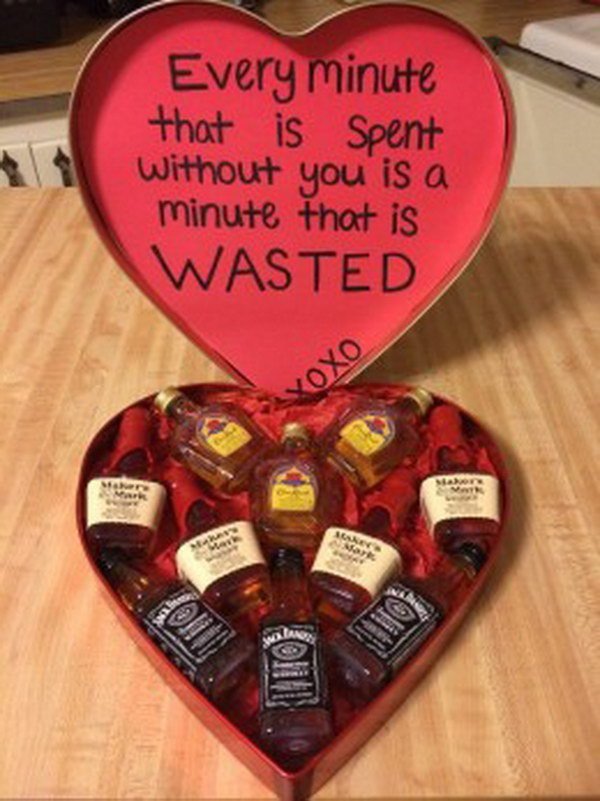 DIY Liquor in a Heart