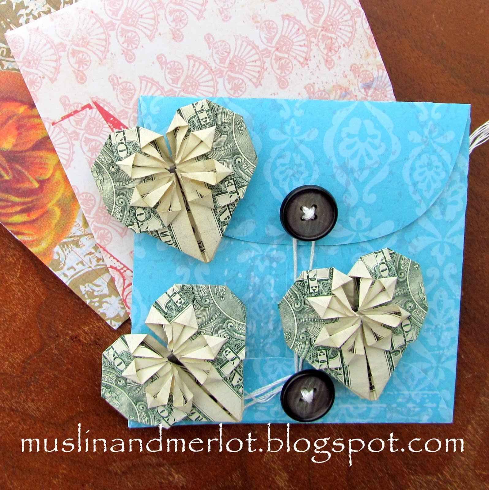 DIY Dollar Hearts