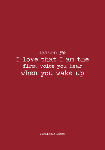 52 Reasons Why I Love You - Love Quotes