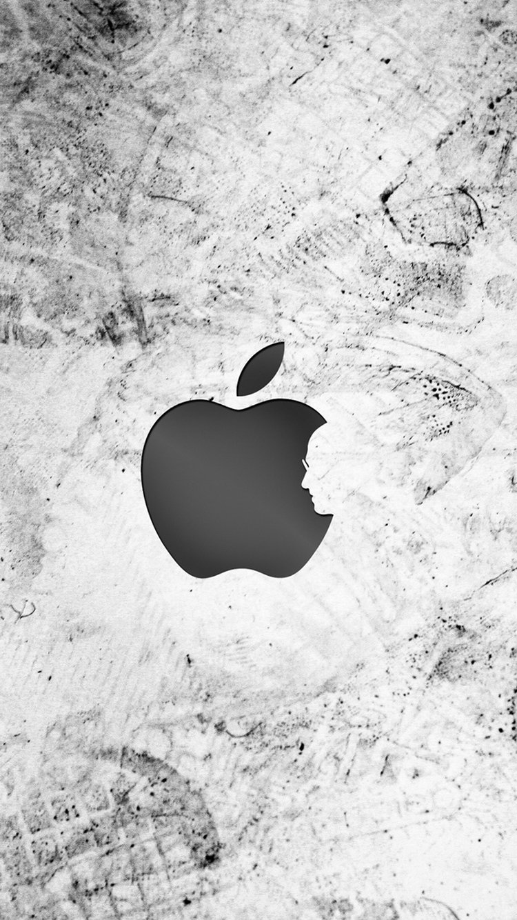 Download Gambar Apple Black and White Hd Wallpaper terbaru 2020