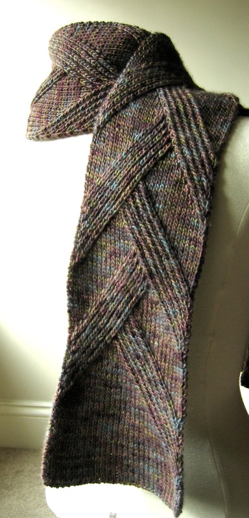 DIY Knit Scarf