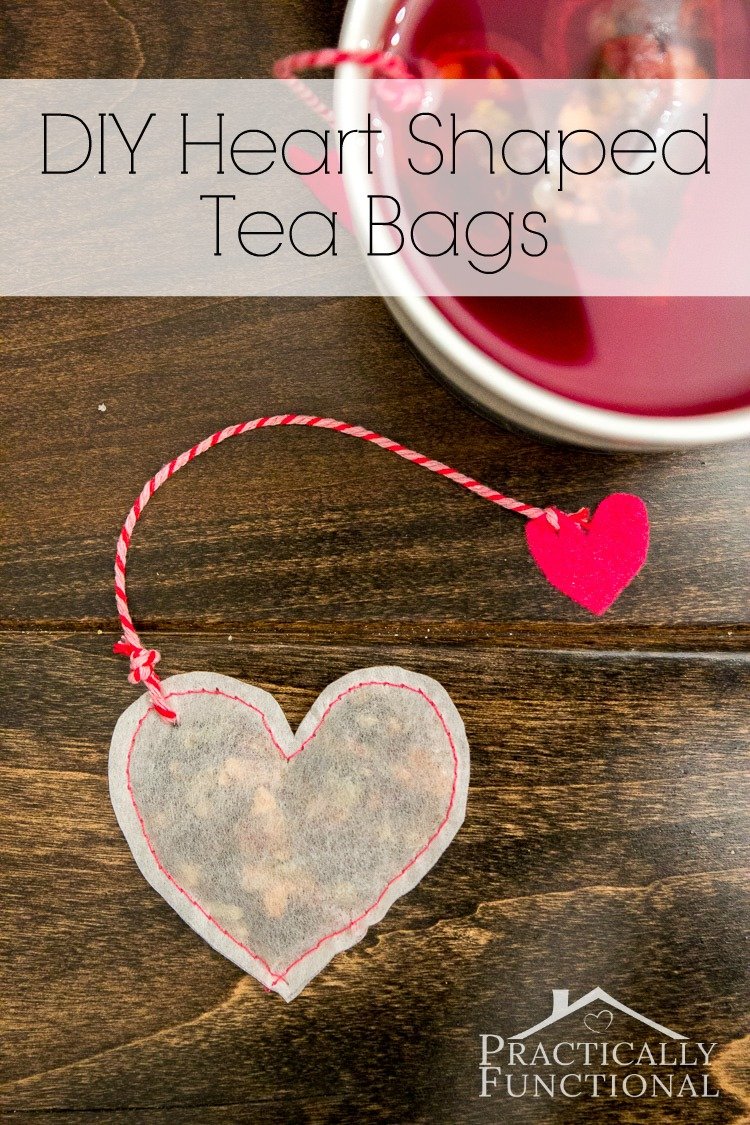 Heart Shaped Tea Bags