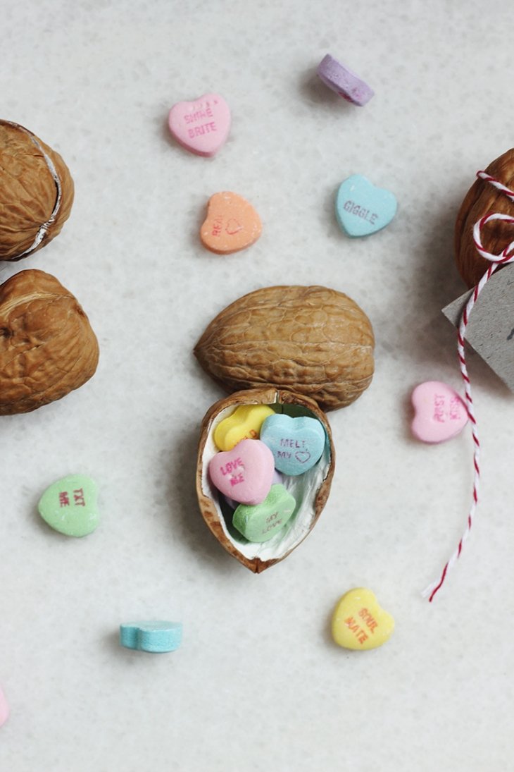 I Am Nuts About You Walnut Valentine